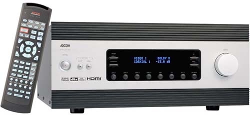 ADCOM GTP-870HD 7.1 Channel Surround Sound Preamplifer With 1080p