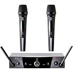 AKG VOCAL SET DUAL-45 Dual-Channel Wireless System with Handheld Mics