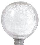 Allsop SOLAR-POWERED CLEAR GLOBE GARDEN ART 29035