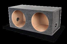 small dual 12 subwoofer box