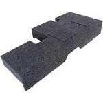 Atrend A602-10CP Dual 10 Inch Down Fire 07+ Toyota Tundra Double Cab Subwoofer Box Carpeted