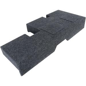 Atrend A602-12CP Dual 12 Inch Down Fire 07+ Toyota Tundra Double Cab Subwoofer Box Carpeted