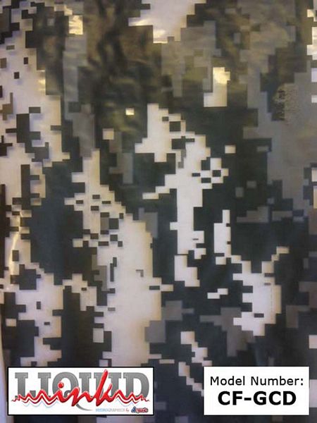 Atrend Liquid Ink CF-GCD Green Digital Camo Custom Hydro Graphics