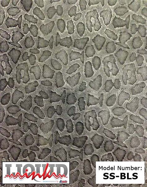 Atrend Liquid Ink SS-BLS Black Snake Skin Small Custom Hydro Graphics