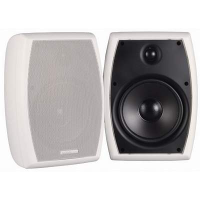AudioSource LS62W 6.5 Inch 2-Way Indoor/Outdoor Speakers - White 