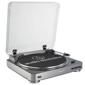 AUDIO TECHNICA AT-LP60USB FULLY AUTOMATIC BELT-DRIVEN USB TURNTABLE