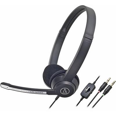 Audio Technica ATH-330COM Stereo Headset with In-Line Controller