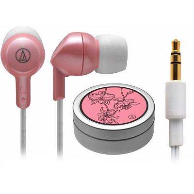 AUDIO TECHNICA ATH-CK1W PK Pink In-Ear Headphones for Women 