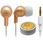 AUDIO TECHNICA ATH-CK1W YL Yellow In-Ear Headphones for Women 