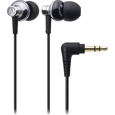 AUDIO TECHNICA ATH-CK303MSV EAR-FIT DESIGN IN-EAR HEADPHONES (SILVER)