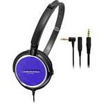 AUDIO TECHNICA ATH-FC700APL Purple Portable Stereo Headphones with 40MM Drivers