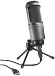 AUDIO TECHNICA AT2020 USB Side Address Cardioid Condenser with USB Digital Output