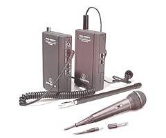 Buy microphones & headsets for imac - AUDIO TECHNICA ATR-288W Professional VHF Wireless Lavaliere And Hand-Held Camcorder Microphone System