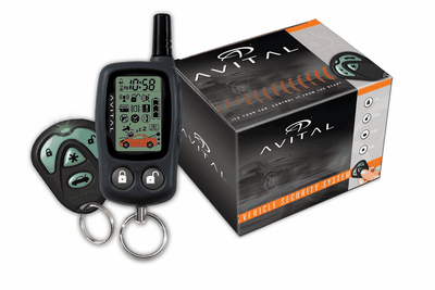 AVITAL 3300L 2-Way LCD alarm System