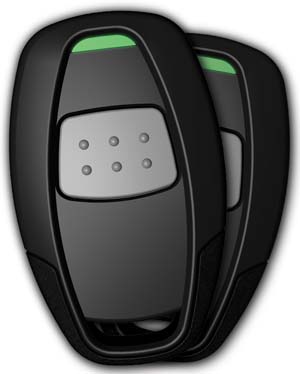 AVITAL AviStart 4113L 1-Way Remote Start System With Two 1-Button Remotes and D2D