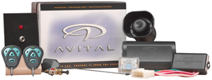 AVITAL AviStart 4300 alarm System with Remote Start Refurb