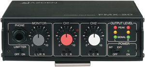 AZDEN FMX-20 Professional 2-Channel Field Mixer