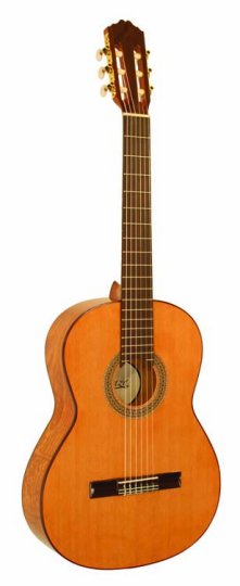 Barraza BZSC39N Classical Guitar Solid Cedar Top with Case