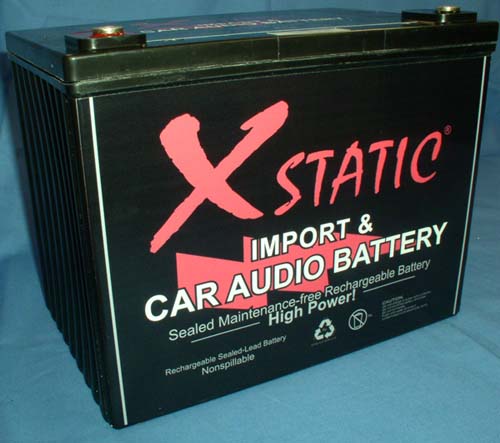Batcap Model X3000 3000 Cranking amp 80 Ah High Capacity SPL DB Drag Battery