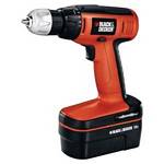 BLACK & DECKER CDC180ASB 18-VOLT COMPACT CORDLESS DRILL KIT