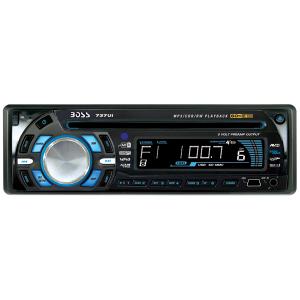BOSS AUDIO 737UI 4 X 80-WATT CHANNEL MP3/CD RECEIVER WITH IPODÂ® INTERFACE & USB
