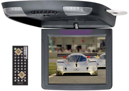 Boss BV10.4BA Flip-Down 10.4 Inch TFT Monitor with Built-In DVD Player