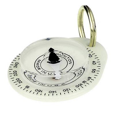 BRUNTON 9041 Glow Mate Luminous Keyring Compass
