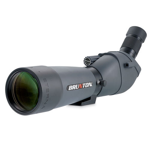 BRUNTON 9080EDW-A 80MM Eterna Full Size Spotting Scope - Angled ED BaK-4 Prism Glass