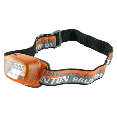 BRUNTON 3 WHITE / 1 RED 4 LED Headlamp with 5 Light Modes RL4