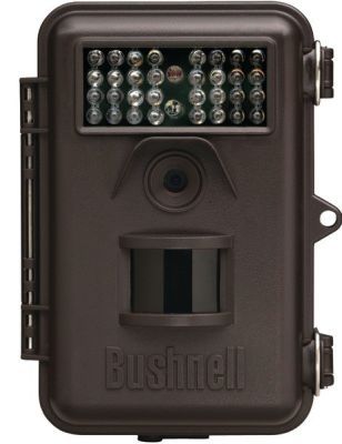 Bushnell 8.0 MP TROPHY TRAIL NIGHT-VISION CAMERA with Text LCD Display Brown 119436C