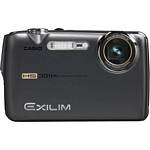Casio EX-FS10GY Gray 9MP Compact Hi-Speed Digital Camera with 3x Optical Zoom and 2.5 Inch LCD 