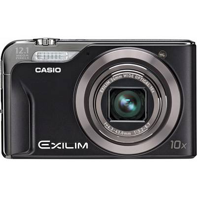 Casio EX-H10BKEBB 12.1MP Compact Digital Camera with 24mm Wide-Angle 10x Optical Zoom and 3 Inch LCD Black