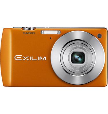 Casio Exilim EX-S200 14.1 Megapixel Compact Digital Camera with 2.7 Inch LCD - 4x Optical Zoom- Orange