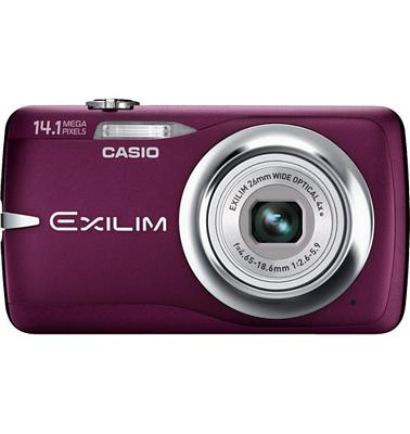 Casio Exilim EX-Z550 14.1 Megapixel Compact Digital Camera with 2.7 Inch LCD - 4x Optical Zoom - Red