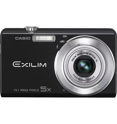 Casio Exilim EX-ZS10 14.1 Megapixel Compact Digital Camera with 2.7 Inch LCD - 5x Optical Zoom - Black