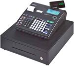 Casio PCR-T2100 Black Deluxe 30-Department Cash Register with Thermal Printer