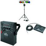CHAUVET LEDPAR38SYS PAR38 Lighting Kit with Stand & Controller