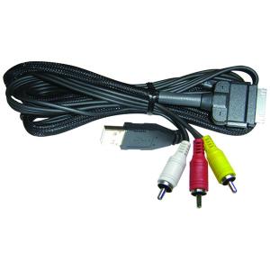 CLARION CCA748 IPOD(R) AUDIO CONTROL/VIDEO PLAYBACK INTERFACE CABLE