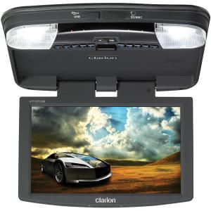 CLARION VT1010B 10.2 Inch LCD OVERHEAD MONITOR WITH BUILT-IN DVD PLAYER & USB/SECURE DIGITAL CARDÃ‚ PORTS