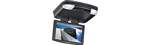 Clarion VT1000B 10 Inch Wide Screen LCD Overhead Color Monitor with DVD Player Black