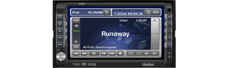 Clarion VX409 6.5 DOUBLE DIN MULTIMEDIA STATION WITH TOUCHSCREEN