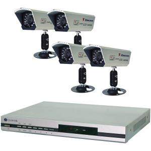 Clover BUN0472 DVR Bundle Package with 4 Cameras 