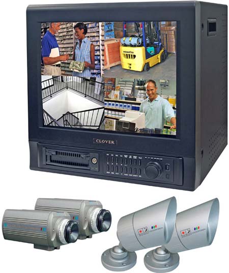 Clover C1714DVR 17 Inch All In One Monitoring System