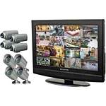 CLOVER LCD26168 26 ALL-IN-ONE 16-Channel DVR Bundle with 26