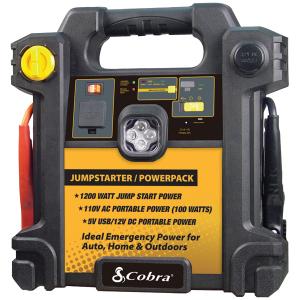 Cobra CJI 150 PORTABLE JUMP-START SYSTEM WITH AC & DC POWER OUTLETS