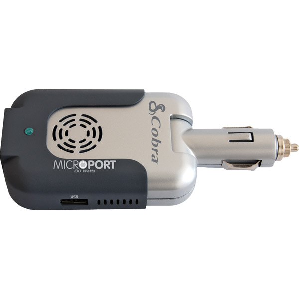 Cobra CPI-130 130-Watt Cigarette Lighter Plug Design Power Inverter