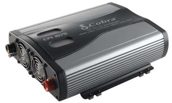 Cobra CPI-1575 1500 Watt Dual-Outlet Cobra CPI-2575 2500 Watt 3-Outlet 120V DC-AC Power Inverter