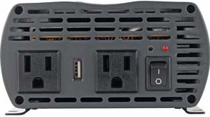 Cobra CPI-880 Dual-Outlet 800-Watt 120V DC-AC Power Inverter with USB