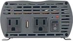 Cobra CPI-880 Dual-Outlet 800-Watt 120V DC-AC Power Inverter with USB