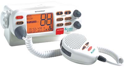 Cobra MR-F75 Fixed Mount Marine VHF Transceiver with Tri-Watch and PA Capability